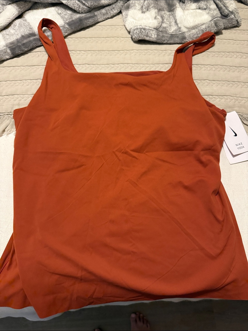 Nike Yoga Luxe Cropped Top - Plus Size